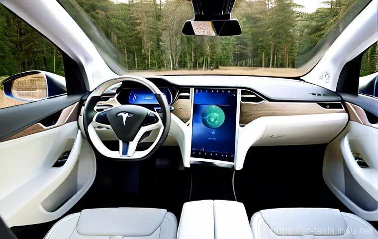 테슬라 모델 X의 중고차 구매 팁 - **Prompt:** A luxurious, sleek Tesla Model X in a striking deep metallic blue, with its iconic Falco...