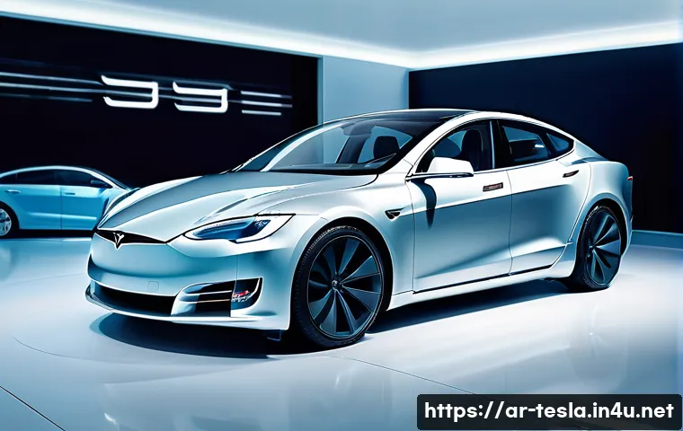 테슬라 전기차의 글로벌 시장 판매량 - **Prompt 1: The Electric Vehicle Race - Tesla vs. BYD Innovation**
    "A sleek, futuristic silver T...
